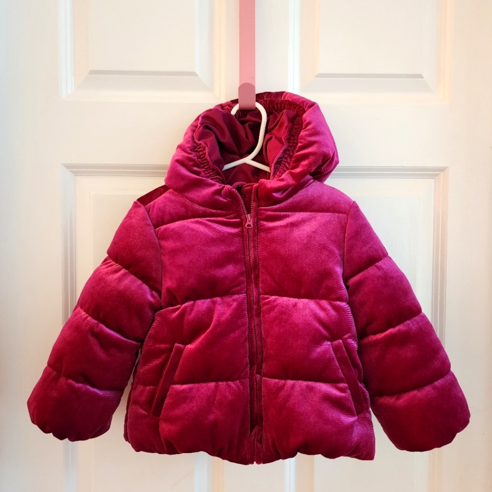Gymboree Baby Gem Stone Velvet Puff Jacket
